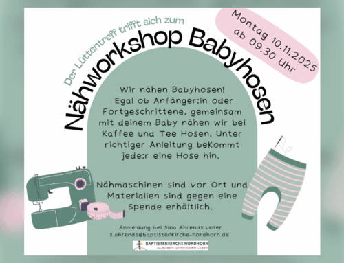 Nähworkshop Babyhosen