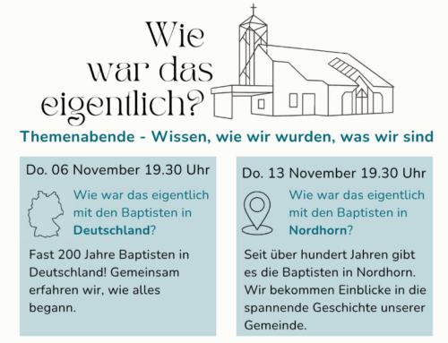 Themenabend „Wie war das eigentlich?“