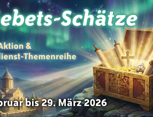 „Gebets-Schätze“ – Lese-Aktion & Gottesdienste 2026