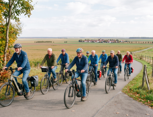 Männer unterwegs